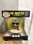 Funko Pop Joker on the Beach 520 DC Batman deluxe Edition