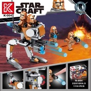 ZESTAW KLONY BATTLEPACK 4 FIGURKI | wzorowane na LEGO STAR WARS 75089