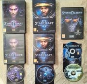 Starcraft + Starcraft II Wings of Liberty + Heart of The Swarm PL  IDEALNE 