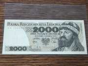 2.000zł 1979r. Mieszko I seria AA - UNC 