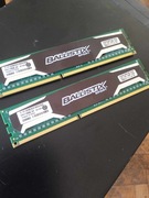 RAM 2x CRUCIAL Ballistix DDR3 4GB 1600MHz CL9
