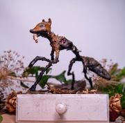 "Pampasowiec"- ręcznie modelowana