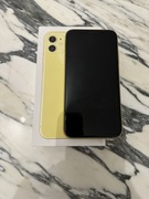iPhone 11 żółty z pudełkiem