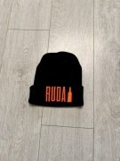 Czapka męska czarna z napisem Ruda