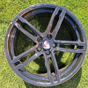 Czarne felgi aluminiowe 19" Porsche Macan 4 szt oryginalne nowe 
