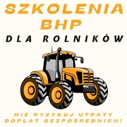 Szkolenie BHP dla ROLNIKÓW - wysyłka druku 24H