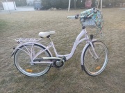 Rower miejski storm 26 różowy