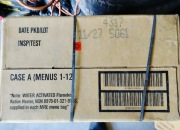 Karton racji żywnościowych MRE 