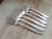 POSREBRZANE WIDELCE OBIADOWE RÓŻNE