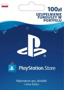 Karta Podarunkowa PlayStation Store 100 PLN