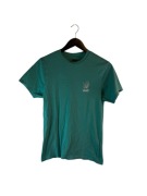 Koszulka Vans zielona z dużym logiem i nadrukiem na plecach S