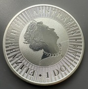 Srebro 1 uncja / 1 oz moneta Australijski Kangur, 100 sztuk