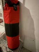 Worek bokserski i stojak metalowy