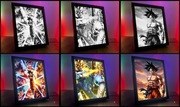 Obrazo-lampka z Dragon Ball mega efekt jak lampka nocna Prezent