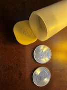 Kanadyjski LIŚĆ KLONOWY monety 1 uncja SREBRA, tuba 25sztuk