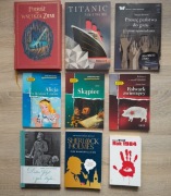 10 KSIĄŻEK OJCIEC CHRZESTNY ORWELL MOLIER WALTER VERNE CARROLL I INNI 