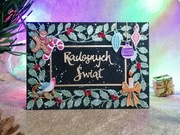 Kartka świąteczna handmade mix #12