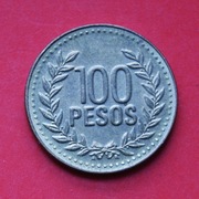 100  Peso   2006  r  -   Kolumbia    stan !!