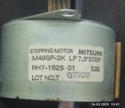 Mitsumi M49SP-2K-Silnik krok.5,8 Ohm 7,5° do Lexmark C736,HP LASERJET 1200