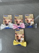 Zestaw 4 kokardek dla psa – różne kolory