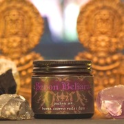 Zapachowa świeca sojowa fantasy Gothic 2 Noc Kruka 'Szpon Beliara' - 60ml 