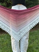 Rękodzieło Chusta z wełny merino 100%