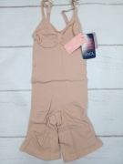 Bielizna modelująca body wyszczuplające nude XS S gorset