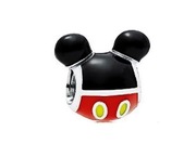 SREBRNY Nowy Charms do bransoletki modułowej - Myszka Miki