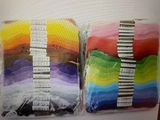 Mulina zestaw 100 sztuk nici do wyszywania intensywne kolory .