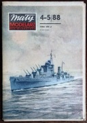 Mały Modelarz 4-5/88 - Krążownik przeciwlotniczy HMS - "DIDO"