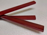 Listwa szklana 1,5x40cm czerwona