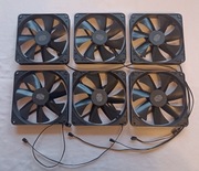 Wentylator 140mm Cooler Master 6 szt. - nowe