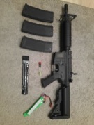 Sprzedam karabin asg sa-f13 specna arms + dodatki