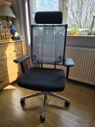 Fotel ergonomiczny Nowy Styl Sail GT-8 / zagłówek / podłokietniki 4D