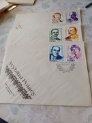 Wybitni Polacy znaczki okolicznościowe z kopertami  1983 r