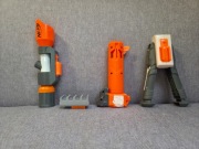 ZESTAW NERF LUNETA, LUFA, BIPOD, UCHWYT NA STRZAŁKI!