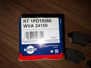 Klocki hamulcowe tył Rotinger RT 1PD19260 – Peugeot 307 308, Citroën C4 C5