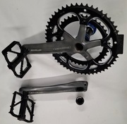 Mechanizm korbowy 53x39,+suport + pedały