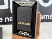 Zapalniczka Zippo Eisern Union, Black Matte, NOWA