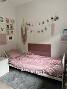 Okazja! Łóżko Ikea Minnen z materacem 80x200 Abygda