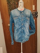 Kurtka katana jeansowa dżinsowa 44 46 