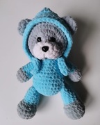 Miś w błękitnym kapturku