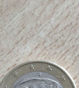 1 euro Sowa "S" w gwieździe Destrukt