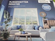 YANGTE MOSKITIERA  SIATKA DO OKNA 150 X 180 OCHRONA PRZED OWADAMI RZEP