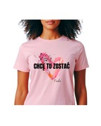 Farba Chcę tu zostać KOSZULKA 