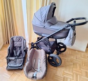WÓZEK JEDO NEVO 2w1 gondola, spacerówka + fotelik MAXI COSI