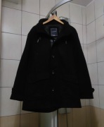 męska XL kurtka elegancka kolor Canda płaszcz czarny fason klasyczny zapina