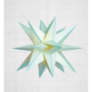 Dekoracja świąteczna do okna GWIAZDA SKILLINGE 704461 piękna 