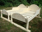 Łóżko sosnowe dla dziecka 160*80 cm + materac