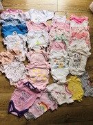 Ciuszki ubranka body bluzeczki leginsy dziewczynka